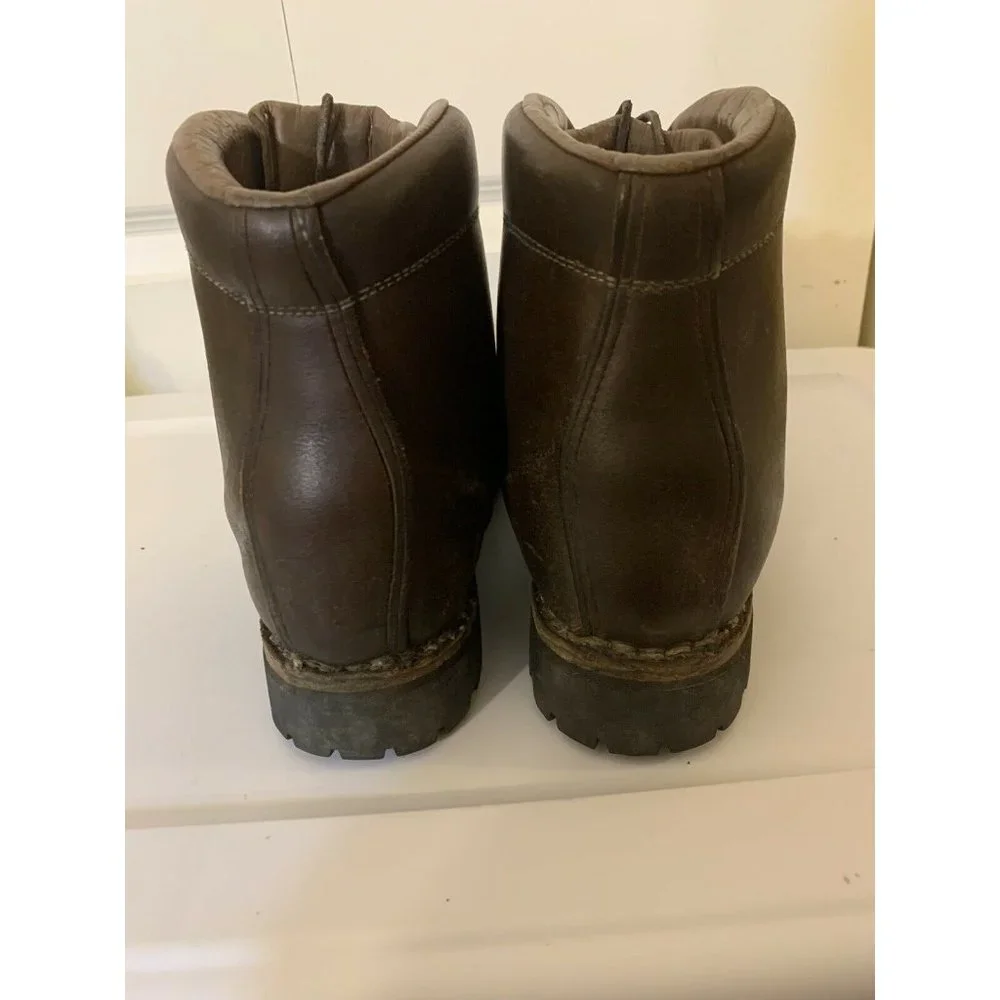 Vintage VASQUE Professional Mountain‎ Hiking Boots Men's 10 1/2 Brown